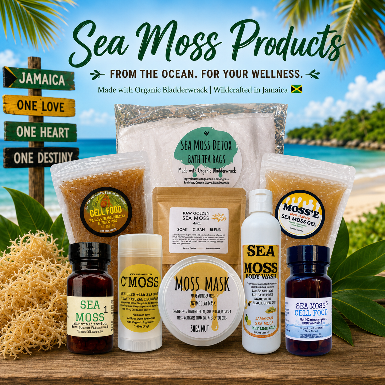 Sea Moss Products