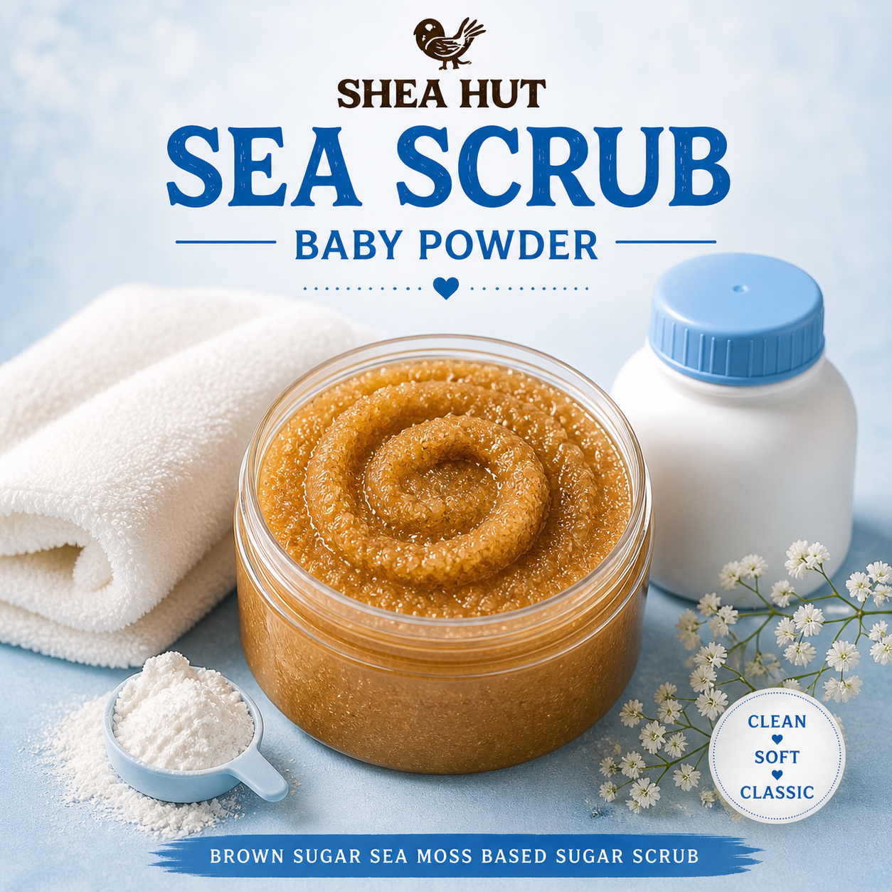 Brown Sugar Sea Scrub