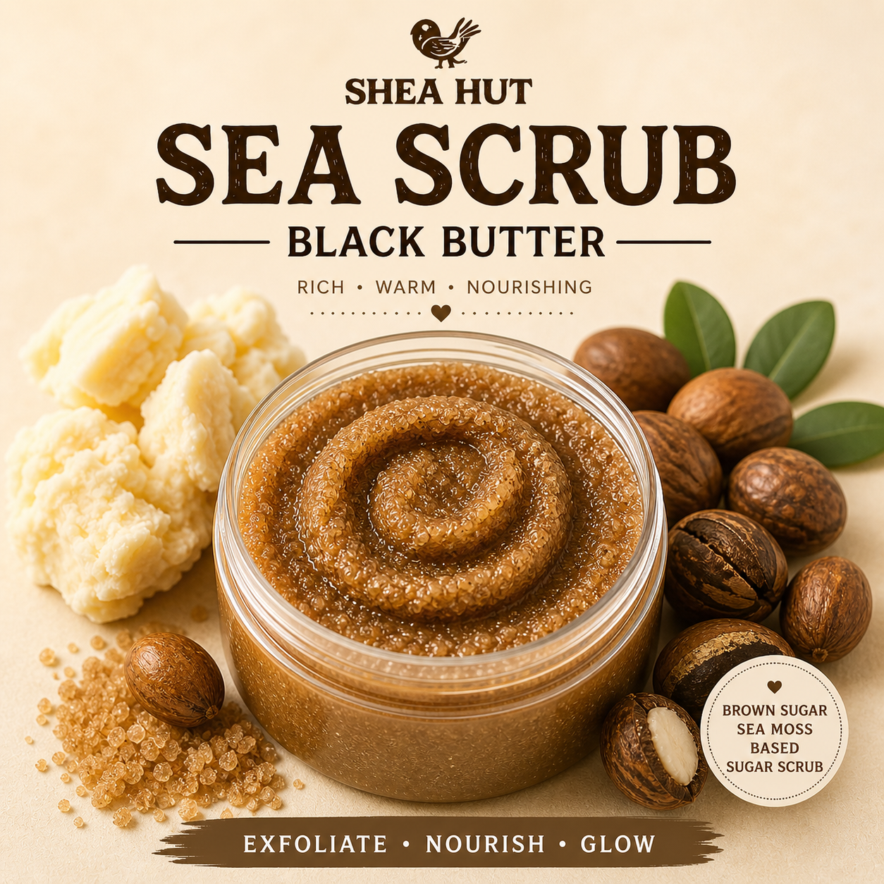 Brown Sugar Sea Scrub