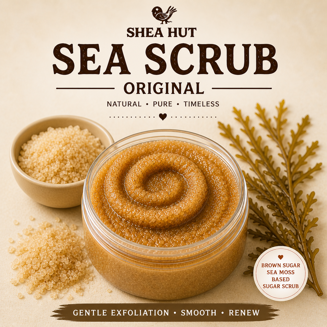 Brown Sugar Sea Scrub