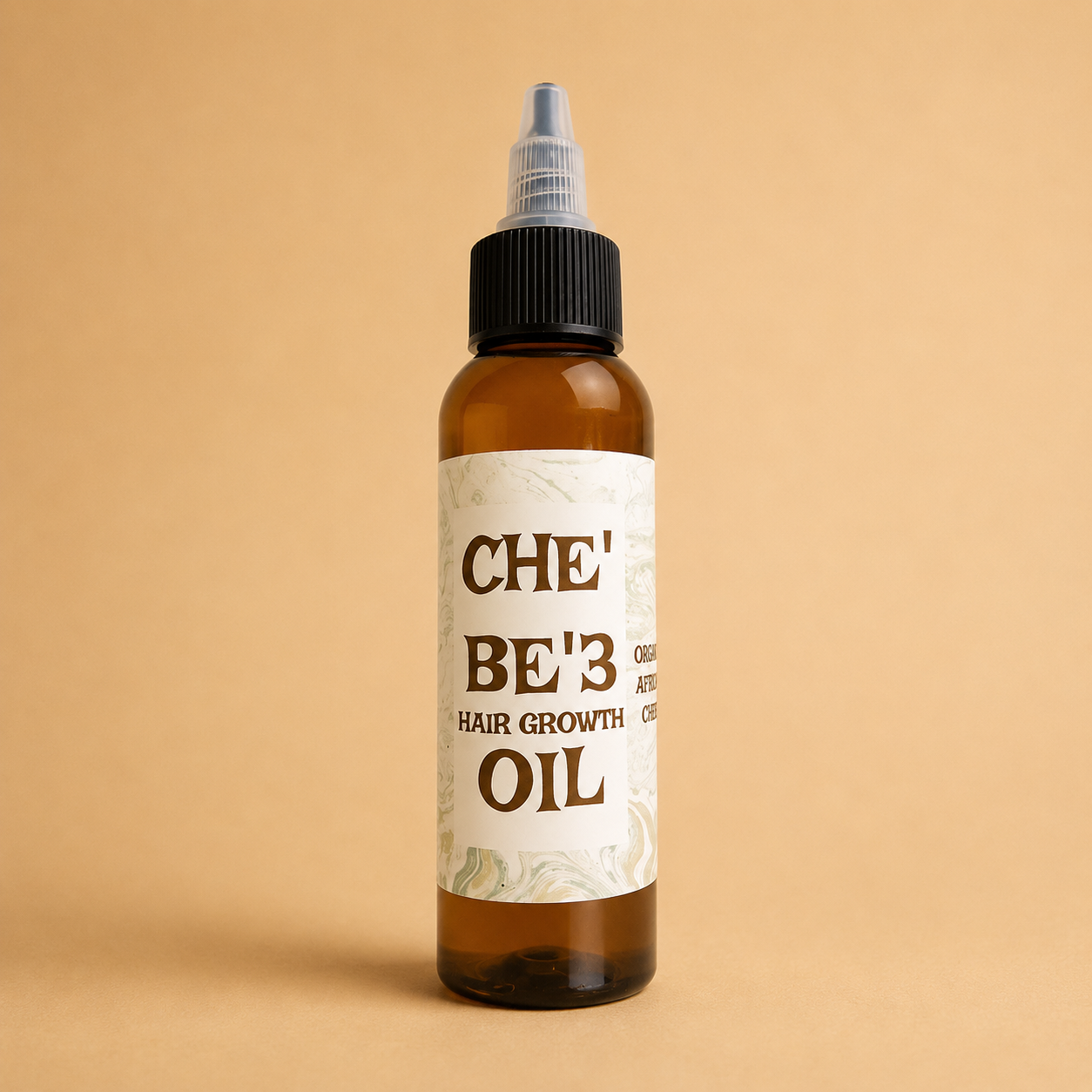 CHE'BE 3 Hair Growth Oil~Promote Long Hair Growth ~ Infused Organic Chebe Seeds, Fenugreek seeds, Alma Powder & Black Castor oil