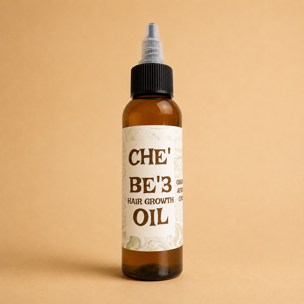 CHE'BE 3 Hair Growth Oil~Promote Long Hair Growth ~ Infused Organic Chebe Seeds, Fenugreek seeds, Alma Powder & Black Castor oil