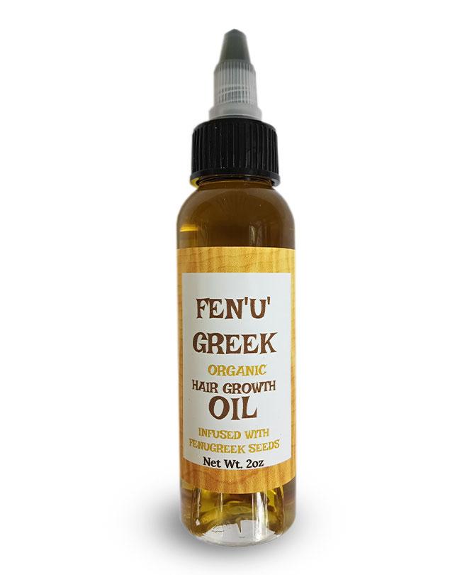Fen'U'Greek Hair Grow Oil Infused with Organic Fenugreek Seeds