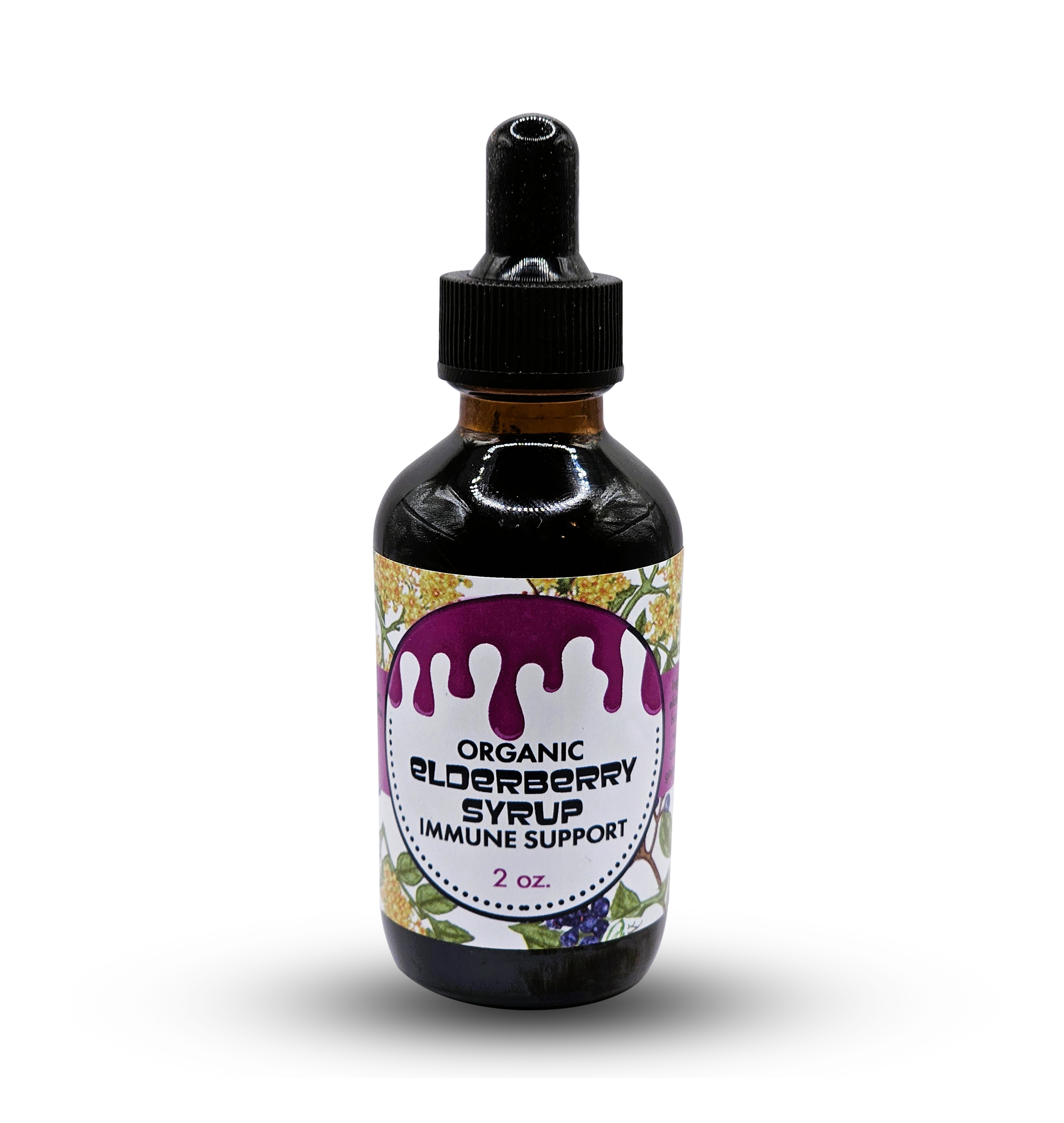 Organic Elderberry Syrup 2oz