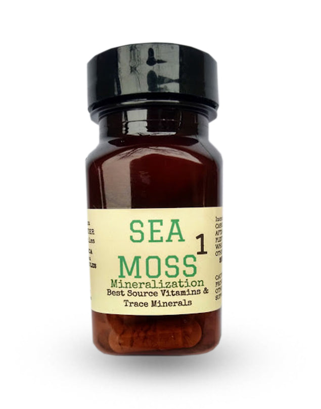 NEW* Sea Moss 1 Vegan CAPSULES Sea Moss Mineralized