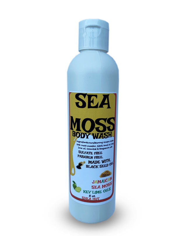 Sea Moss Body Wash Enriched with Sea Moss BlackSeed Oil & Key Limes