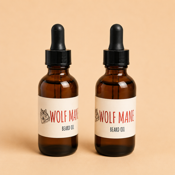 WOLF MANE Beard Oil Soften & Tame Facial Hairs