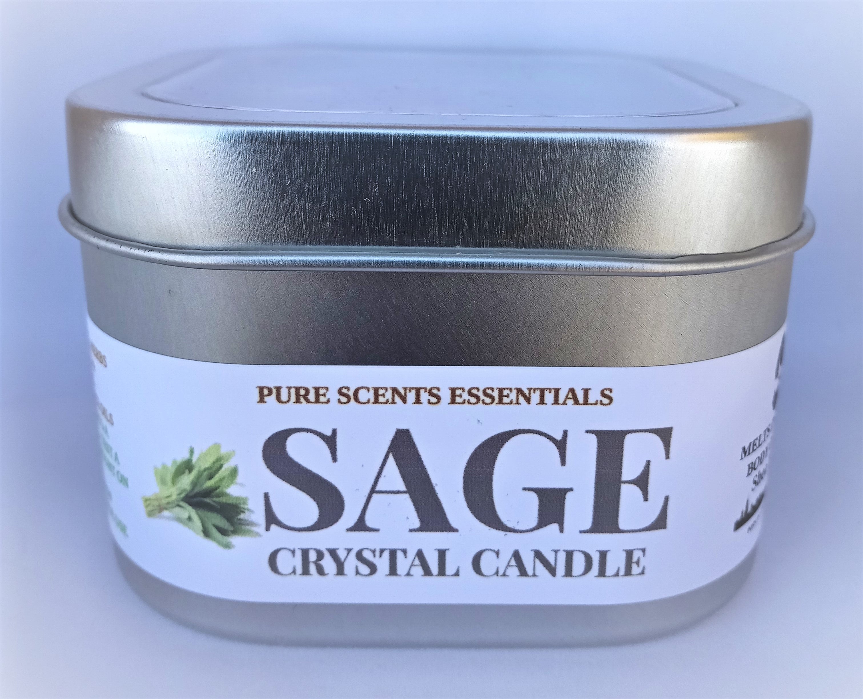 SAGE Soy Vegan Candles 8oz